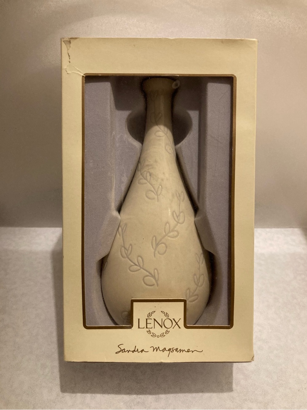 Lenox Budding Birthstone Vase APRIL